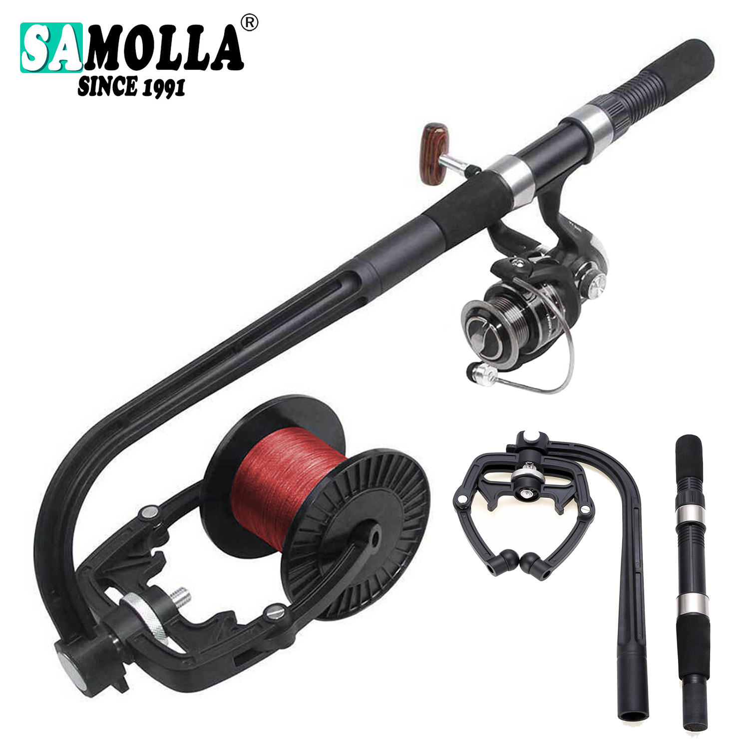 Fishing Line Spooler - Szpula żyłki wędkarskiej do spinningu Nawijarka
