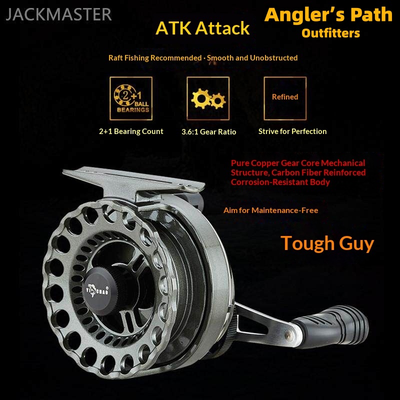 Ice Fishing Line - Kołowrotek wędkarski YI CHAO Atk Raft,