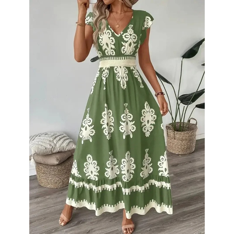 Tippet Line - Sukienka damska plus size, nowa moda,
